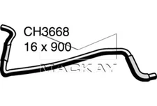 Mackay Heater Hose for Nissan Navara D21 2.7L I4 CH3668