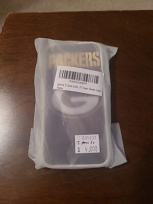 Nice Apple I Phone 5 S Green Bay Packers White Cell Phone Case. NIP. 001631