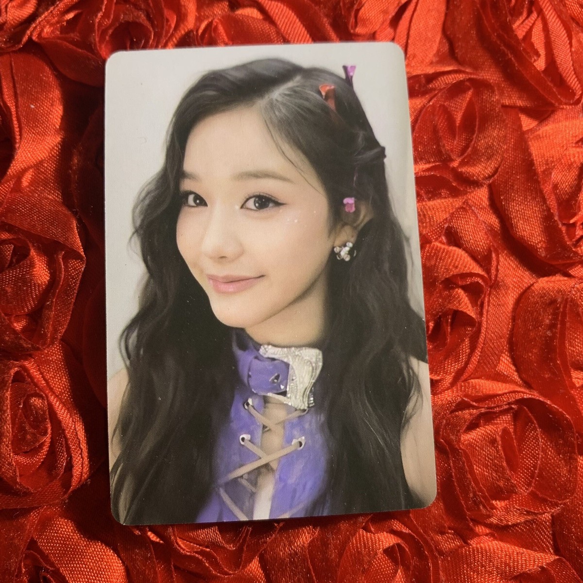 PHARITA BABYMONSTER SNOW PURPLE Edition Celeb K-POP Girl Photo