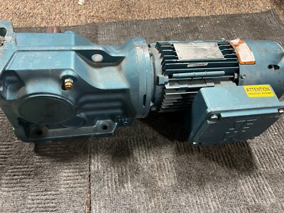 Sew-Eurodrive Gear Motor DFT80N4BMG1HR TEFC 3PH 60Hz 1.0SF K47DT80N4BMG1HR