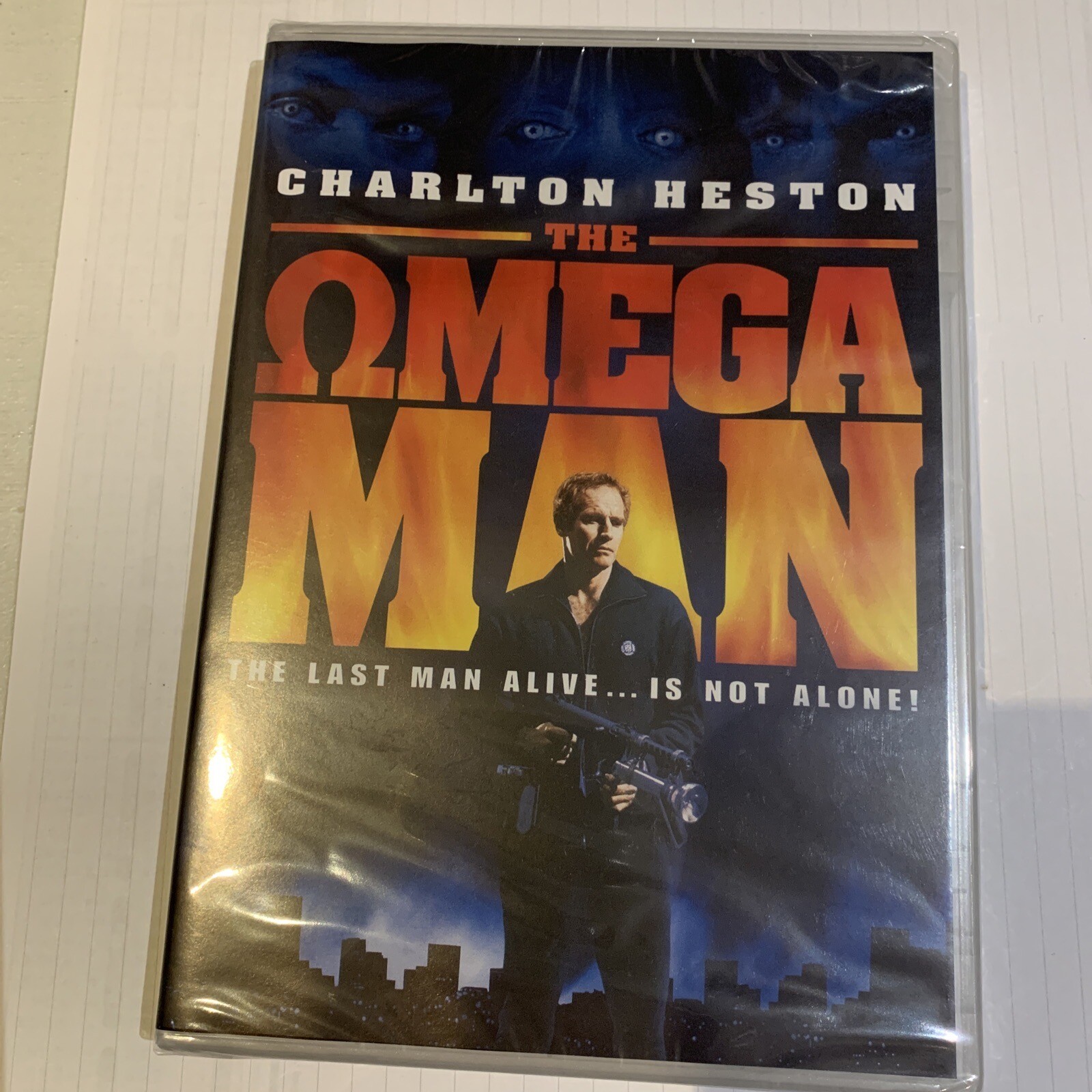 The Omega Man DVD 1971 Richard Matheson I Am Legend Sci-Fi Horror Movie Classic