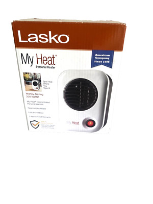 200 Watt Lasko 100 Myheat Lasko MyHeat Personal Mini Space Heater