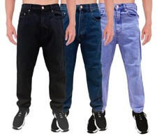 MENS JEANS MENS HEAVY DUTY WORK WEAR REGULAR STRAIGHT FIT ALL SIZES