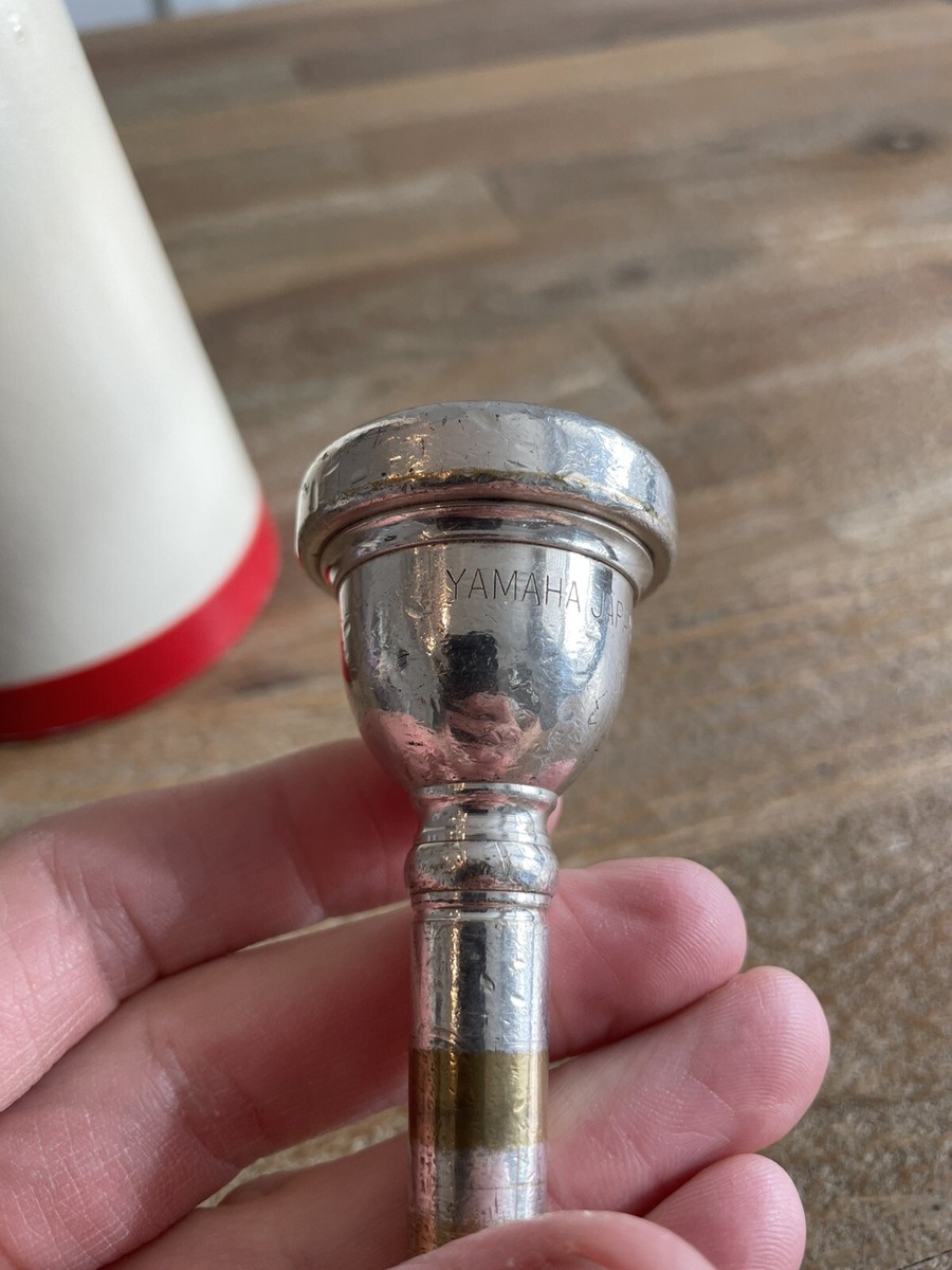 Vintage Yamaha 45C2-12C Trombone/Baritone Mouthpiece + New Stone