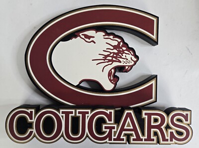 Shelia's College of Charleston Cougars Wood Shelf Sitter, 11 by 8 5/8 Inches