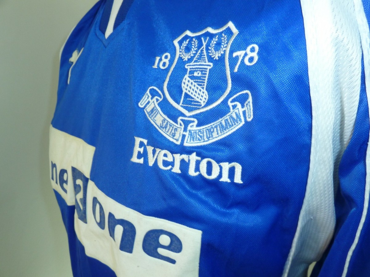 Everton Home football shirt 2000 - 2002 soccer jersey Umbro