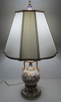 ROYAL WORCESTER ANTIQUE TABLE LAMP | eBay