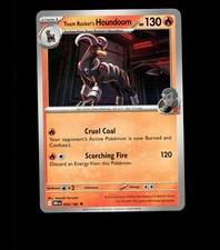 Team Rocket’s Houndoom - 033/182 - Destined Rivals - Near Mint Non Holo Pokemon