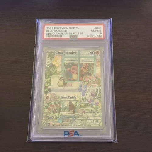 2023-25 Pokemon SV Black Star Promos - SVP EN Charmander #044 PSA 8