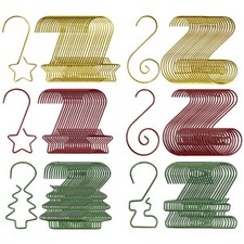 120 Pcs Christmas Ornament Hooks with Storage Box - Ornaments Hanger Hooks fo...