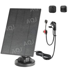 Blink Solar Panel with 4000Ah Battery, 13ft Cable Rubber Plug and 3W/5V