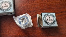PGN 9 Pack 6001-2RS Bearing - Lubricated Chrome Steel Sealed Ball Bearing
