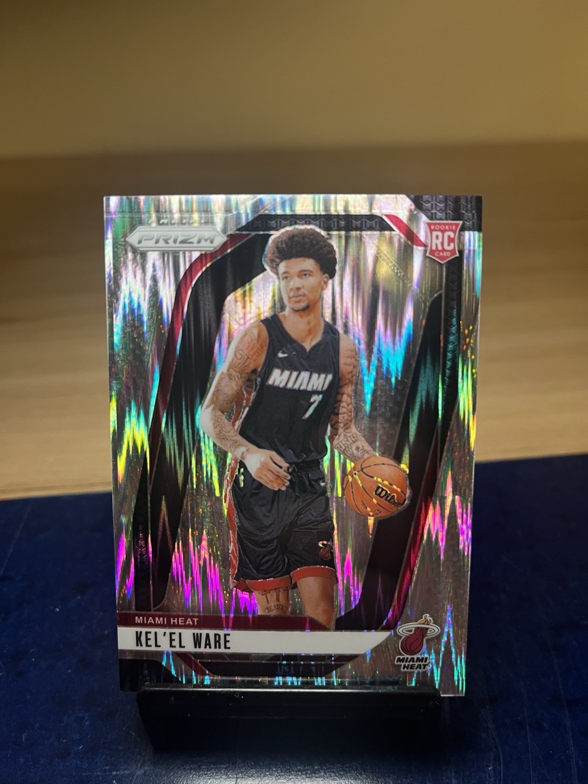 2024-25 Panini Prizm - Kel'el Ware #248 Skewed Prizm /249 (RC)