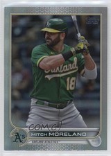2022 Topps Series 1 Rainbow Foil Mitch Moreland #42 0tc5