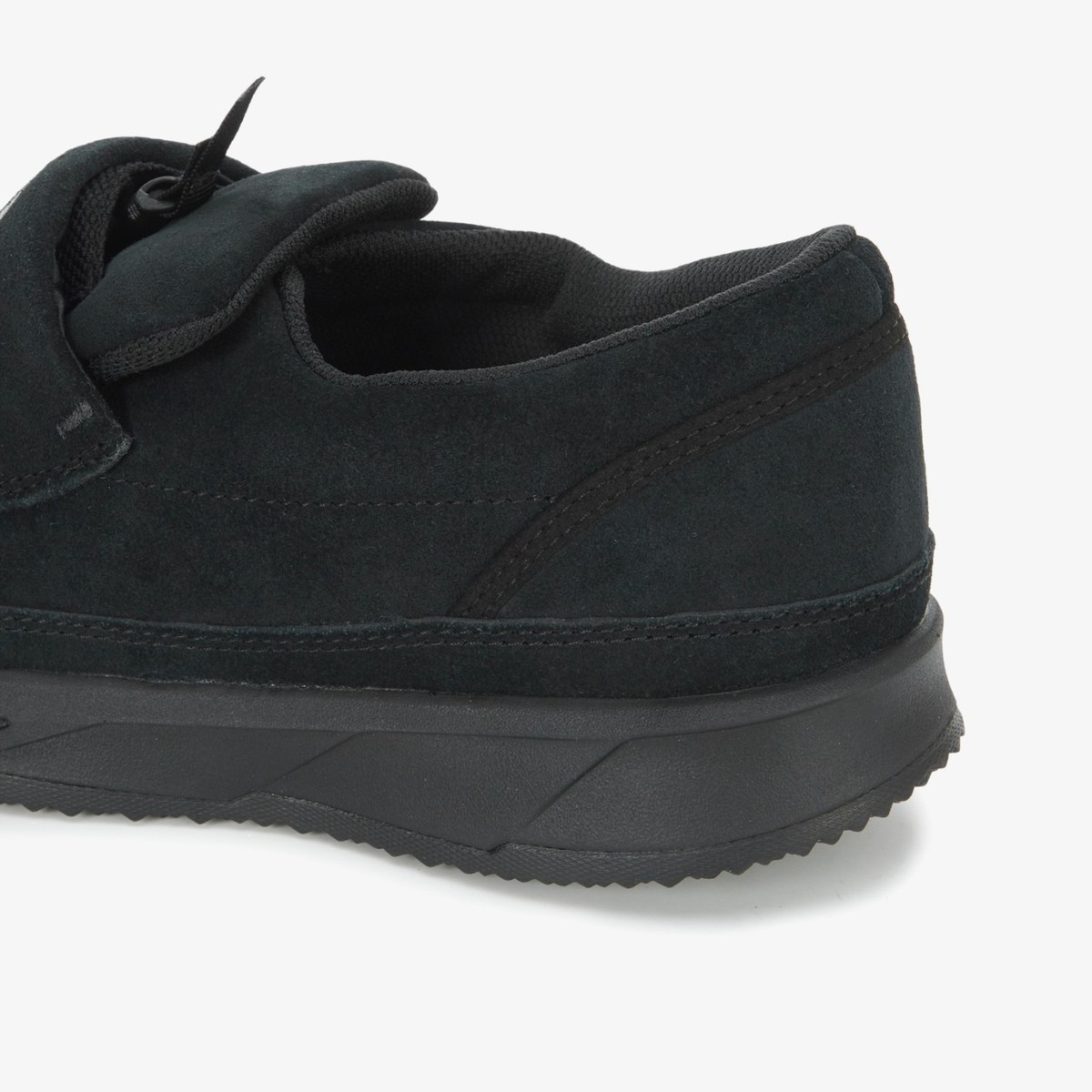 2025 NEW The North Face Men's NUPTSE LOAFER SUEDE SNEAKERS BLACK