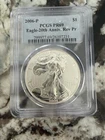 2006 P REVERSE PROOF SILVER AMERICAN EAGLE - 20th Anniversary- PCGS PR69