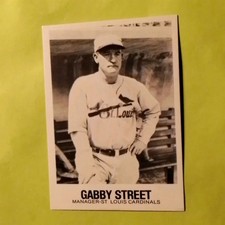 GABBY STREET - ST. LOUIS CARDINALS - 1979 TCMA 