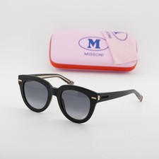 New Missoni MIS 0068/S 0807 9O Shiny Black/Grey Gradient 51-22-145 Sunglasses