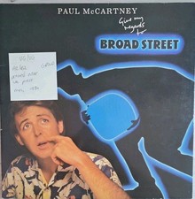Paul McCartney Give My Regards To Broad Street Vinyl Record LP VG/VG PCTC2 1984