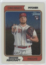 2023 Topps Heritage Chrome 482/999 Graham Ashcraft #383 0r4