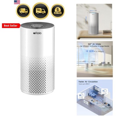 Air Purifiers for Home Bedroom Large Room Up to 1076 Ft², 3-Stage Filter Clea...