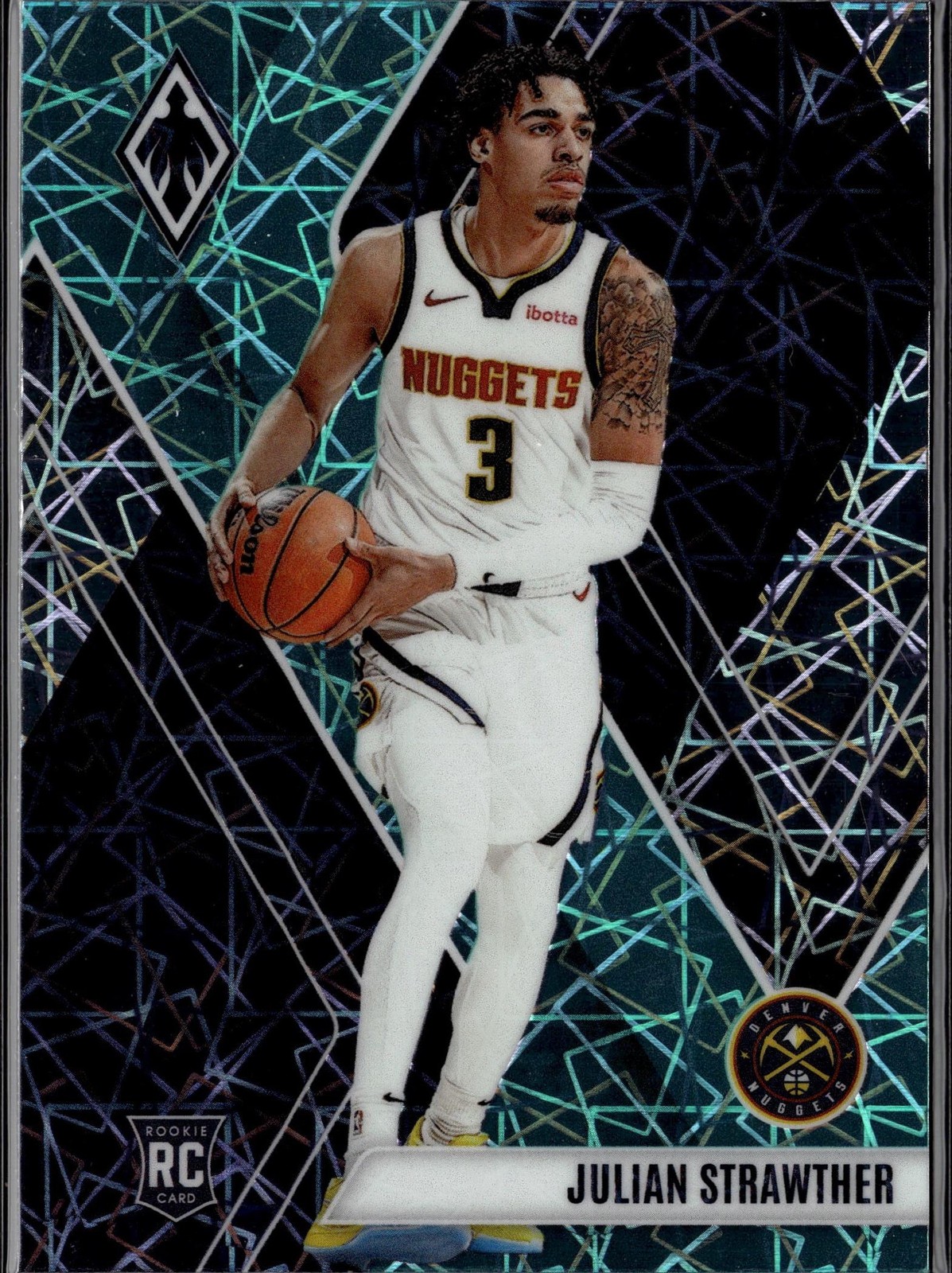 2023-24 Panini Phoenix #283 Julian Strawther Phoenix Teal Lazer