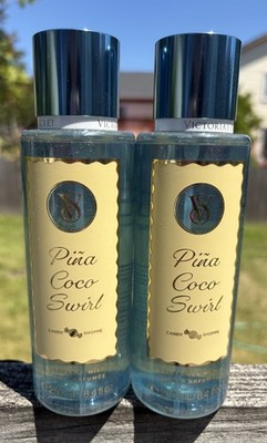 Victoria's Secret Pińa Coco Swirl Fine Fragrance Mist Body Spray New Release X2