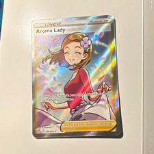 The Pokémon Company Aroma Lady 199/203 Evolving Skies Full Art Holo Ultra Rare on eBay