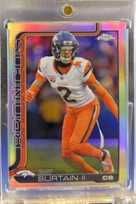2025 Topps Chrome 🏈 - Pat Surtain II - Refractor #93 Broncos🌟