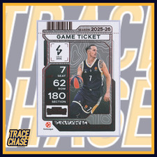 2025-26 Panini Contenders EuroLeague Basketball Thomas Heurtel Game Ticket Red