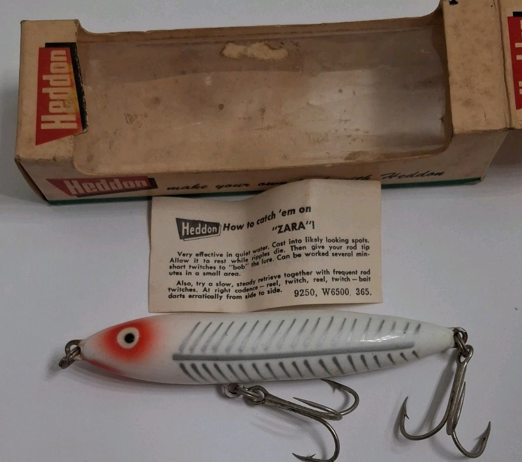 Leurre Topwater Vintage Heddon Torpedo Miniature Perche - USA