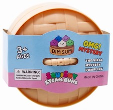 Squishy Squeeze Dumpling Buns 100% Glitzer Du...