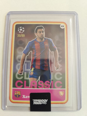 Topps Total Football 24/25 Xavi Classic /99 Barcelona Legend 36/99