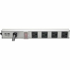 Eaton Tripp Lite Series 4-Outlet Vertical Power Strip, 2-15A  2-20A, 120V, 15