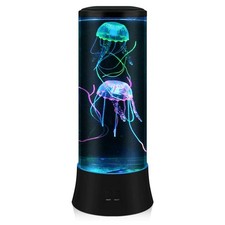 EDIER Jellyfish Lamp, LED Fantasy Jelly Fish Light, 7 Color Setting Jellyfish...