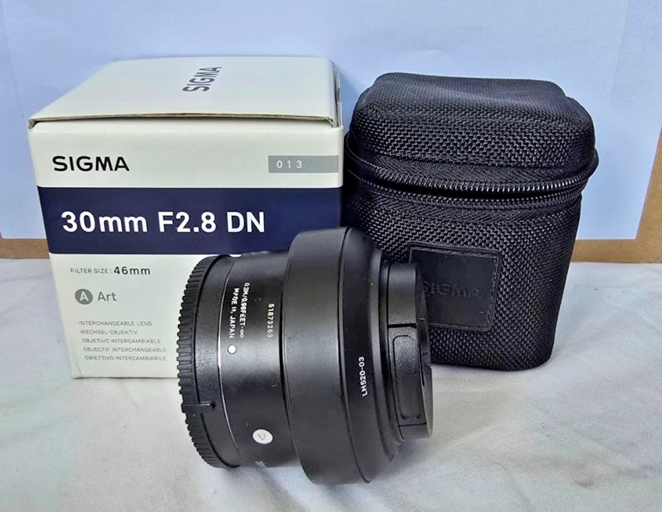 Objectif SIGMA 30mm F/2.8 DN for SONY E mount APS-C - Photo 2/4