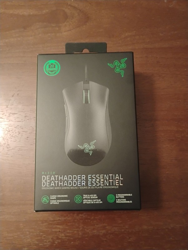 Razer DeathAdder Essential wired gaming mouse In Black