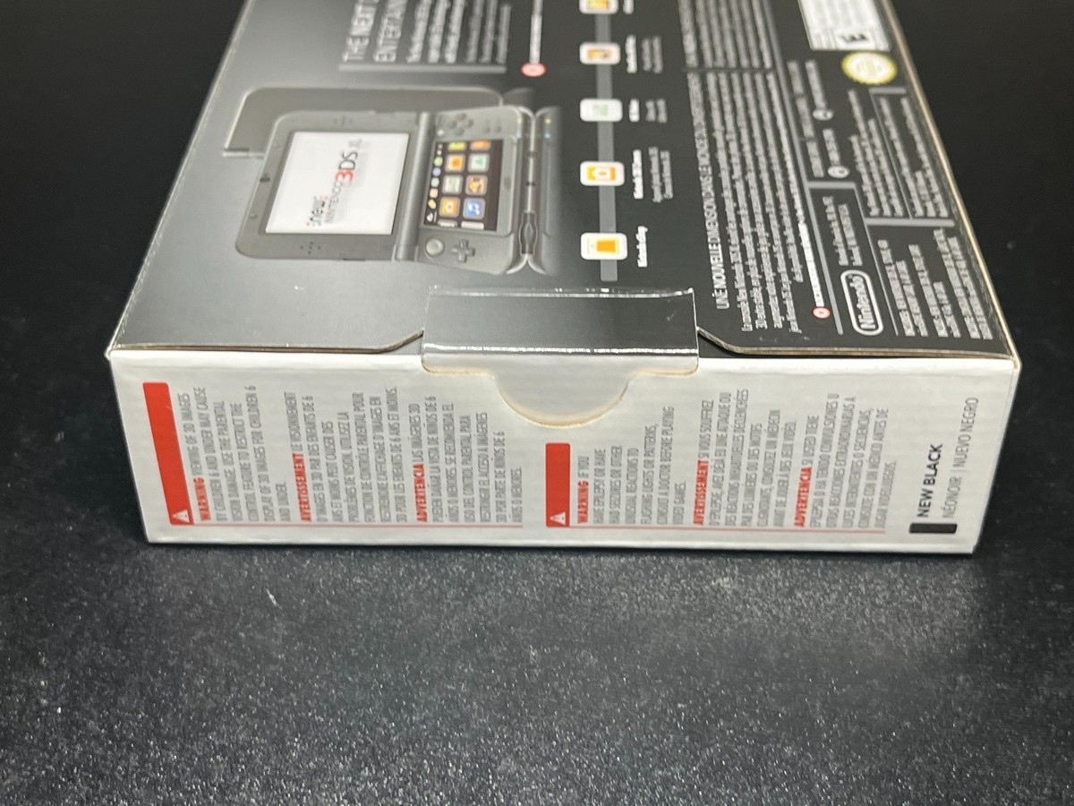 Nintendo New 3DS XL 4GB Handheld Gaming System - Black for sale