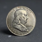 1958-D Franklin Half Dollar 90% Silver BU