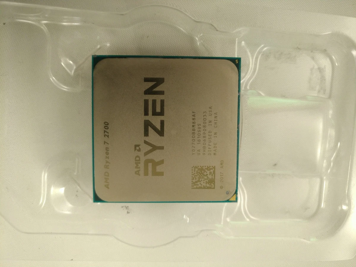 AMD Ryzen 7 2700 Computer Processors for sale | eBay