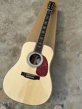 Professional handmade wooden top electric guitar, D-45 acoustic /from US