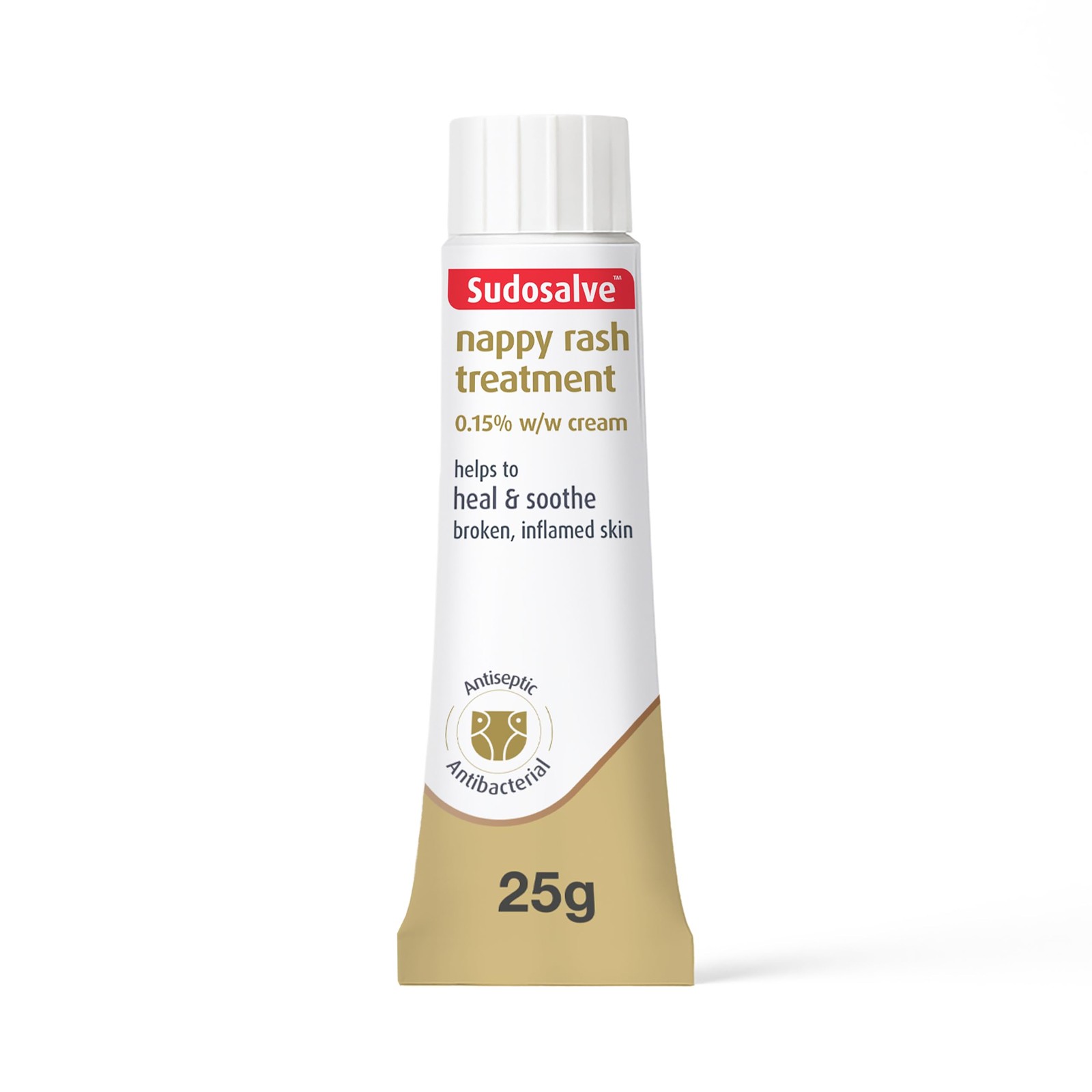 Nappy Rash Treatment Cream For Inflamed Broken Skin 25G Antiseptic Healing