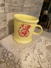 Vintage Tommee Tippee Cup With Handle Yellow