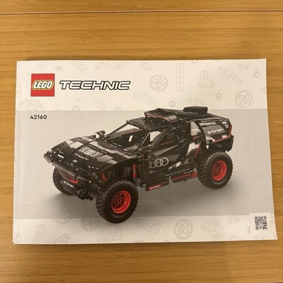 LEGO Technic 42160 Audi Manual Book RS Q e-tron NO BRICK
