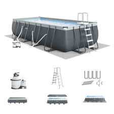 Intex Ultra 18 x 9 x 52 XTR Rectangular Pool ...