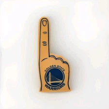 Authentic Golden State Warriors Hand Foam Finger GSW San Francisco SF NBA - NEW