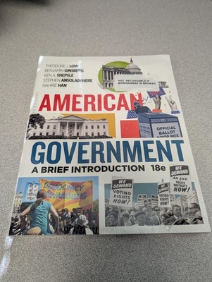 American Government A Brief Introduction 18e - New in Plastic