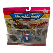 Micro Machines, Spider Man Collections #1 and #2, Galoob 1993