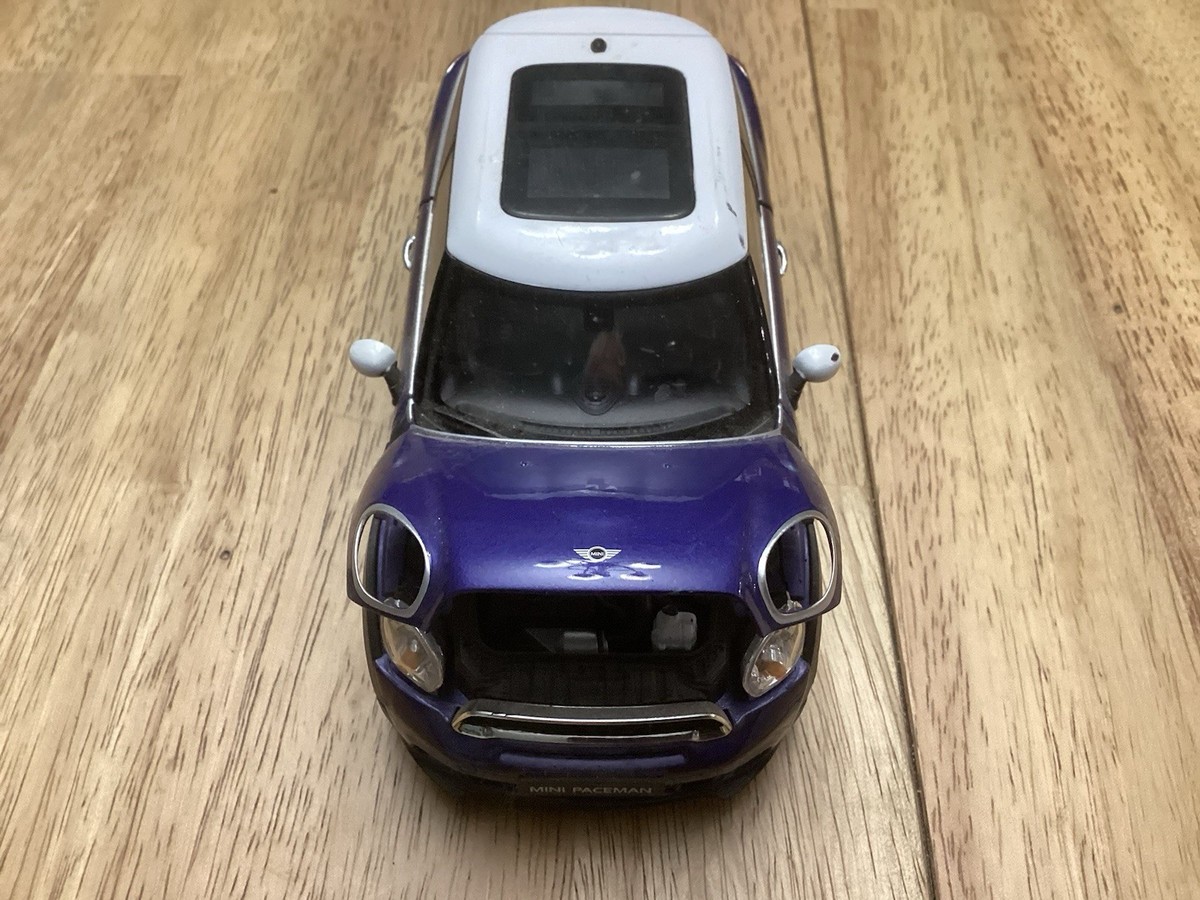 Mini-Cooper, Paceman, Blue Over White W/sunroof, Articulating