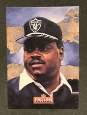 1992 Pro Line Profiles #113 Art Shell  Los Angeles Raiders HOF